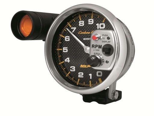 [ATM4899] Autometer - C/F 5in 10000RPM Tach w/Shift-Lite