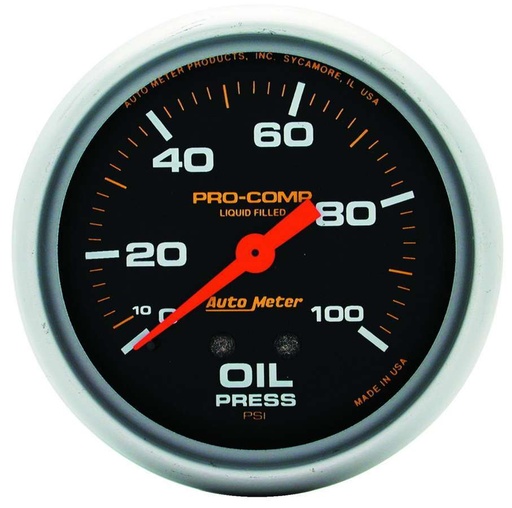[ATM5421] Autometer - 0-100 Oil Pressure Gauge