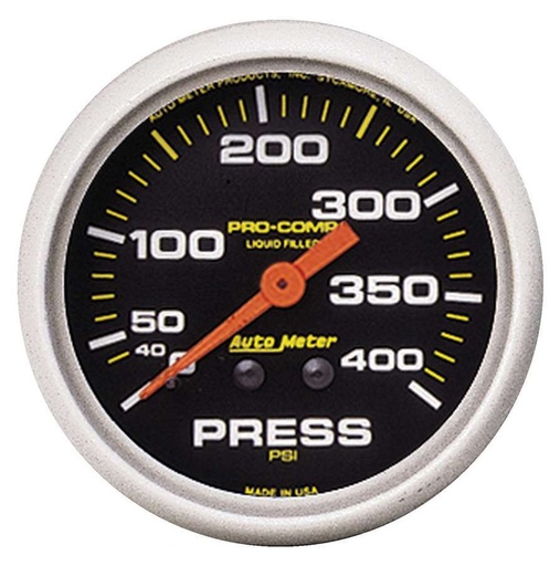 [ATM5424] Autometer - 2-5/8 P/C Pressure Gauge 0-400psi