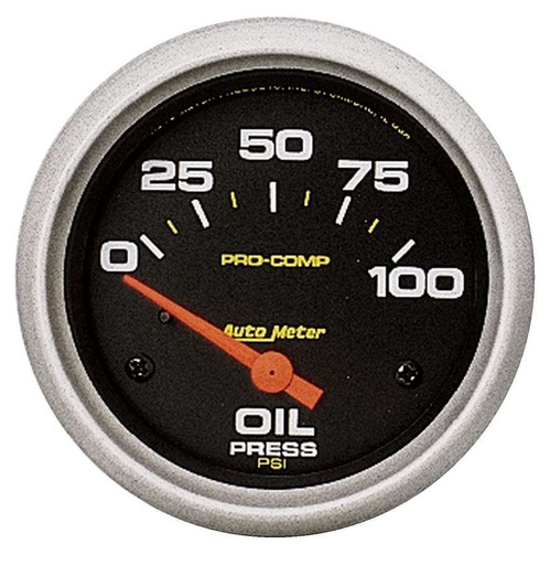 [ATM5427] Autometer - Pro-Comp 2-5/8in Oil Press. 0-100 Psi Elect.