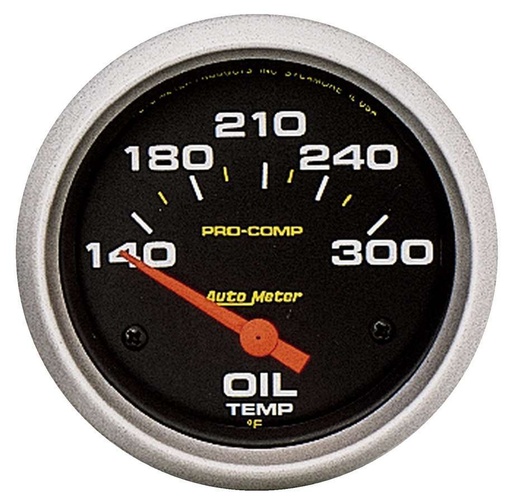 [ATM5447] Autometer - Pro-Comp 2-5/8in Oil Temp. 140-300 F. Elect.