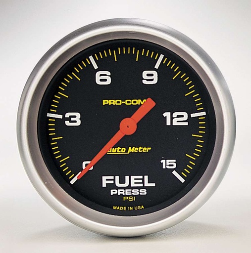 [ATM5461] Autometer - Pro Comp 2 5/8in Fuel 0-15 PSI Elec.