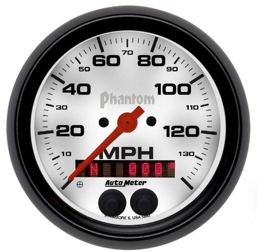 [ATM5880] Autometer - 3-3/8 Phantom GPS Speedo W/Rally-Nav Display