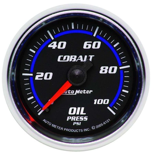 [ATM6121] Autometer - 2-1/16in C/S Oil Pressure Gauge 0-100psi