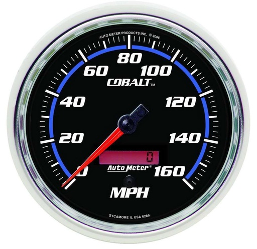[ATM6289] Autometer - 5in C/S In-Dash Speedo 160 MPH
