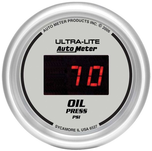 [ATM6527] Autometer - 2-1/16in DG/S Oil Press. Gauge