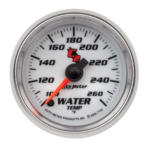 [ATM7155] Autometer - 2-1/16in C2/S Water Temp. Gauge 100-260