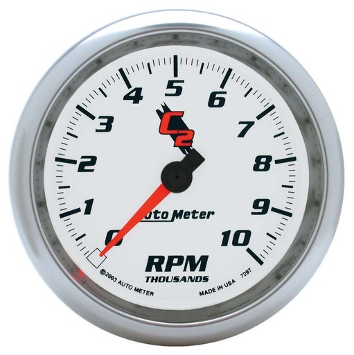 [ATM7297] Autometer - 3-3/8in C2/S Tach - 10000 Rpm