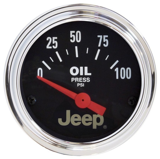 [ATM880240] Autometer - 2-1/16 Oil Pressure Gauge - Jeep Series
