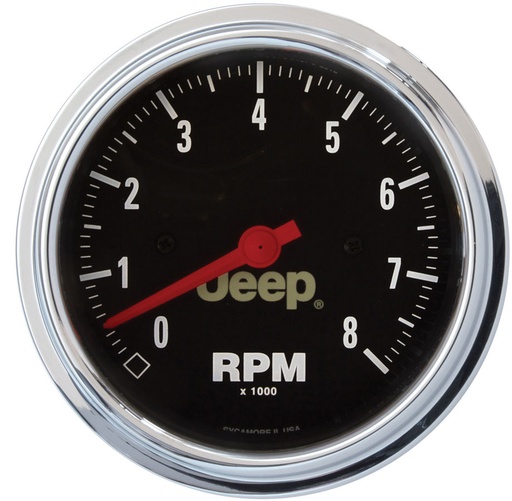 [ATM880246] Autometer - 3-3/8 8000 RPM Tach - Jeep Series