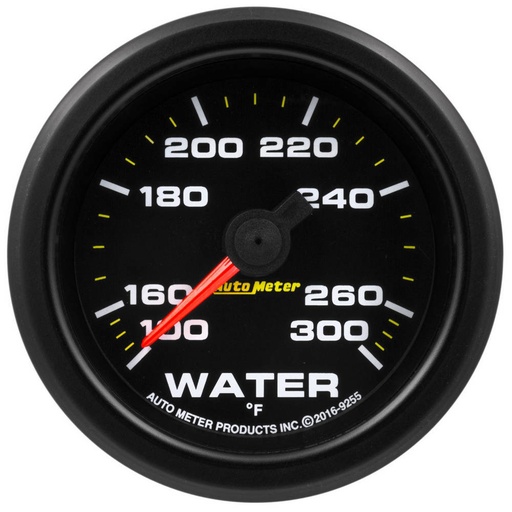 [ATM9255] Autometer - 2-1/16 Gauge Water Temp 100-300F