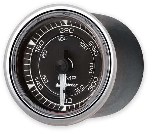 [ATM9748] AutoMeter - 2/16 Chrono Chrome Gauge Temp 300 Degree
