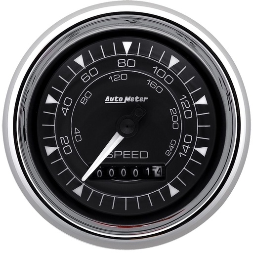 [ATM9788] Autometer - 3-3/8 Speedo Chrono Chrome 160 MPH