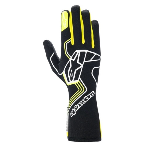 [ALP3552024-155-L] Alpinestars Usa - Glove Tech-1 Race V4 Blk / Fluo Yellow Large