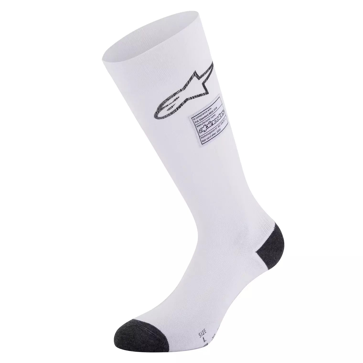 [ALP4704323-20-M] Alpinestars Usa - Socks ZX V4 White Medium