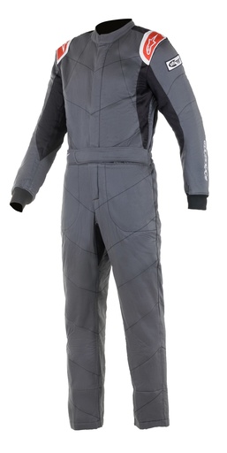 [ALP3355921-143-62] Alpinestars Usa - Suit Knoxville V2 Grey / Red X-Large / XX-Large