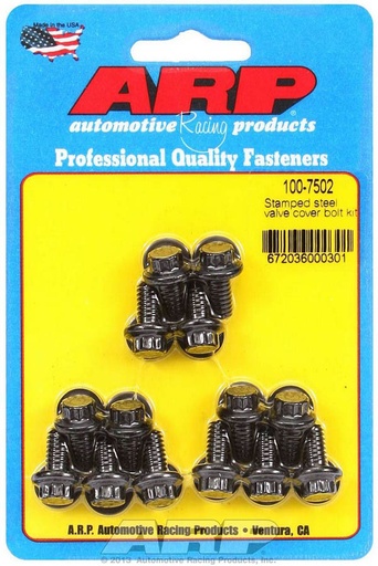 [ARP100-7502] ARP - Valve Cover Bolt Kit - 12pt - Stamped Steel