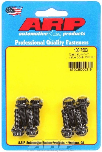 [ARP100-7503] ARP - Valve Cover Bolt Kit - 1/4-20 12pt. (8)