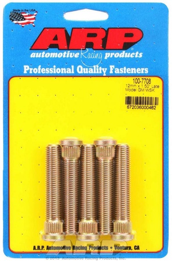 [ARP100-7708] Arp - Wheel Stud Kit - M12x1.5 2.500/.509 Knurl