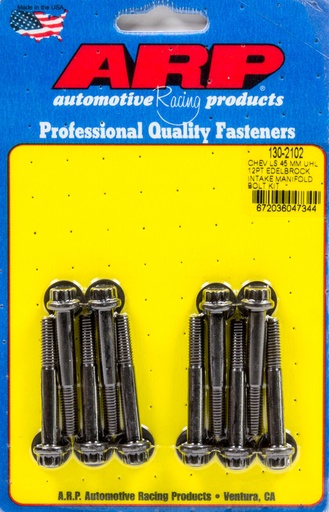 [ARP130-2102] ARP - Intake Manifold Bolt Kit GM LS w/Edelbrock Intake