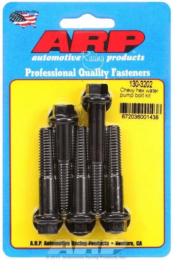 [ARP130-3202] ARP - Chevy Water Pump Bolt Kit - 6pt.