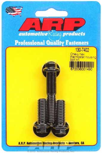 [ARP130-7402] ARP - Chevy Thermostat Housing Bolt Kit - 6pt.