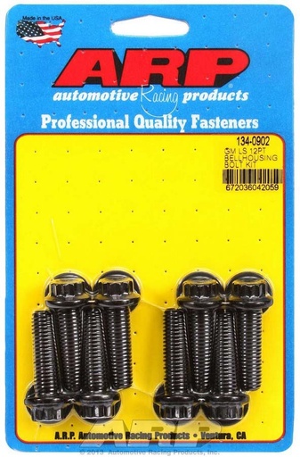 [ARP134-0902] ARP - Bellhousing Bolt Kit - 12pt. GM LS