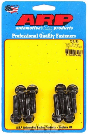 [ARP134-1501] ARP - Timing Cover Bolt Kit - 6pt. LS1/LS2