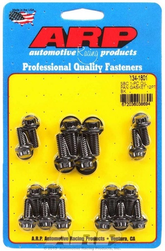 [ARP134-1801] Arp - SBC Oil Pan Bolt Kit - 12pt.