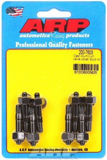 [ARP200-7603] ARP - Valve Cover Stud Kit 1/4 6pt. (8)