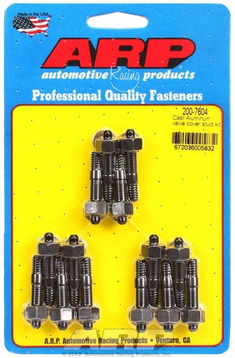[ARP200-7604] Arp - Valve Cover Stud Kit 1/4 6pt. (14)