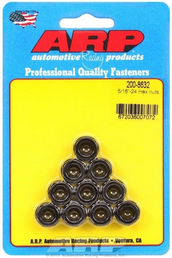 [ARP200-8632] ARP - 5/16-24 Hex Nut Kit 10pk