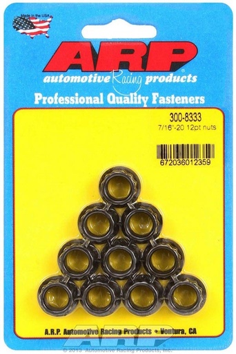 [ARP300-8333] ARP - 7/16-20 12pt. Nuts (10)