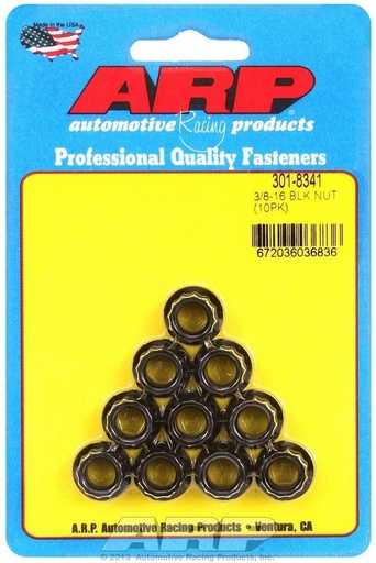[ARP301-8341] ARP - 3/8-16 12pt. Nuts (10)