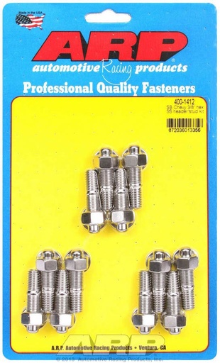 [ARP400-1412] ARP - S/S Header Stud Kit - 3/8 X 1.670 OAL (12)