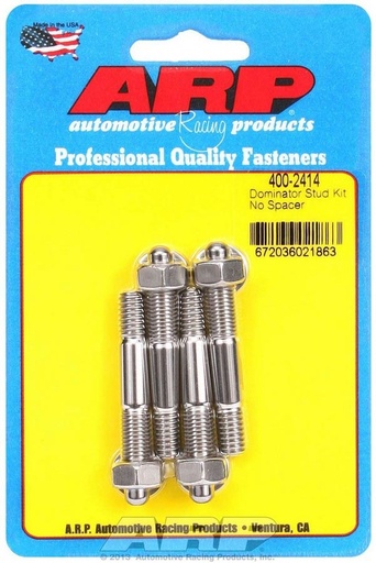 [ARP400-2414] ARP - S/S Carburetor Stud Kit 5/16in x 2.225in OAL