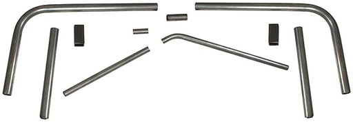 [ALL22366] Allstar Performance - Unwelded Front Bumper M/C SS 1983-88 2pc
