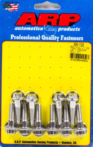 [ARP434-1103] ARP - Header Bolt Kit - GM LT1 6.2L 12pt S/S