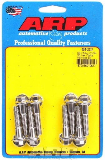 [ARP434-2002] Arp - Sbc S/S Intake Bolt Kit 6Pt.