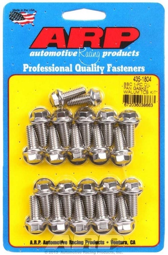 [ARP435-1804] Arp - Bbc S/S Oil Pan Bolt Kit 6Pt