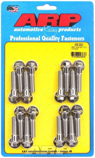 [ARP435-2002] Arp - Bbc S/S Intake Bolt Kit - 6Pt. 502