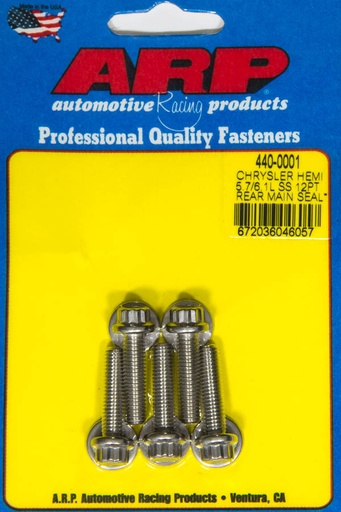 [ARP440-0001] ARP - Rear Motor Cover Bolt Kit Mopar 5.7/6.1L Hemi