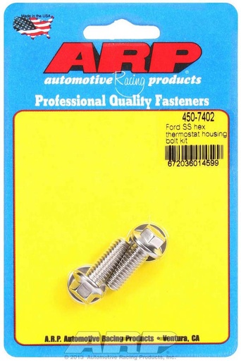 [ARP450-7402] ARP - S/S Thermostat Housing Bolt Kit 6pt.