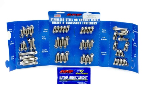 [ARP534-9601] Arp - Sbc S/S Complete Engine Fastener Kit 6Pt.