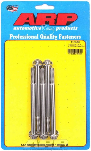 [ARP612-4250] ARP - S/S Bolt Kit - 12pt. (5) 5/16-18 x 4.250