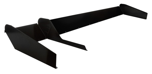[ALL22999] Allstar Performance - 2-Piece Spoiler With Sides 72 x 8