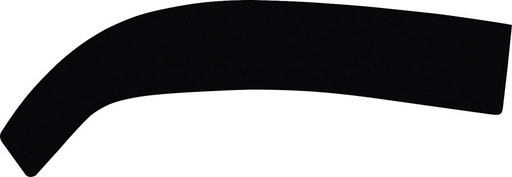 [ALL23064] Allstar Performance - Lower Nose Support MD3 Black 3/8in Plastic
