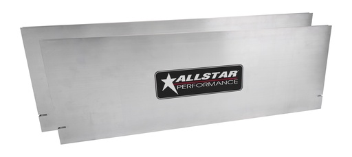 [ALL10117] Allstar Performance - Aluminum Toe Plates 1pr