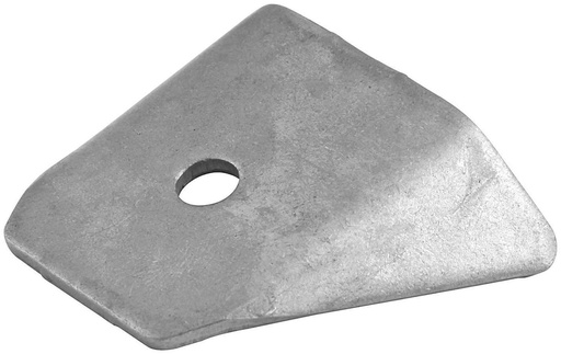 [ALL60027] Allstar Performance - Gusset Tabs 4pk Flat Mount 1/4in Hole