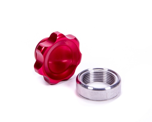 [ALL36168] Allstar Performance - Filler Cap Red With Weld-In Steel Bung Small